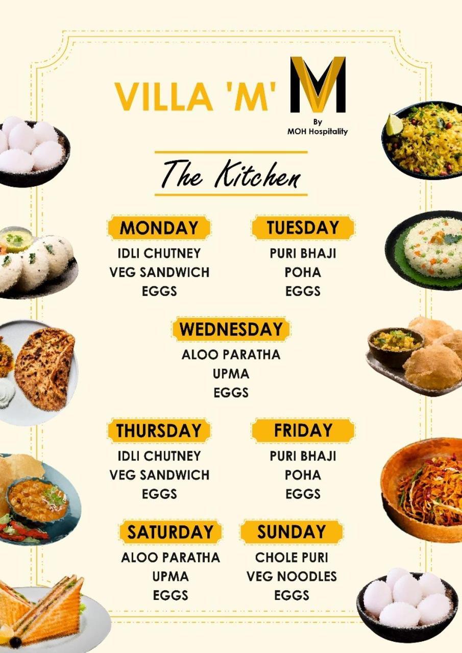 Villa M - Jia 4 Candolim Goa 3Bhk, Pool Facing, Near Beach, Free Breakfast, Free Wifi And Prime Location Aguada Eksteriør billede
